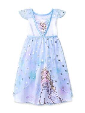 LIKE NEW DISNEY BRAND Elsa Nightgown for Girls – Frozen 2 SIZE 3T